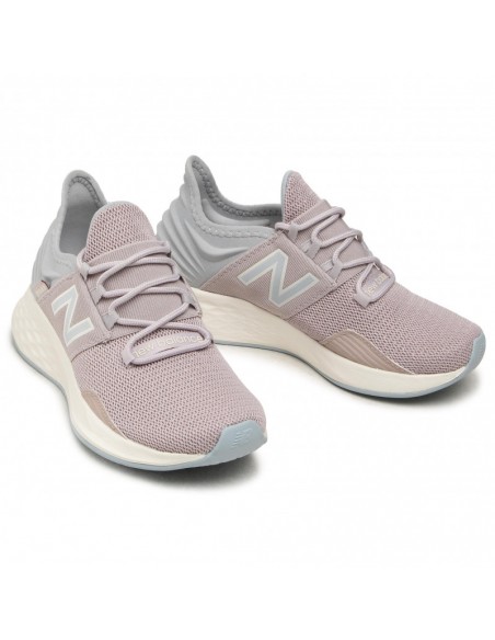 new balance rosa y gris mujer