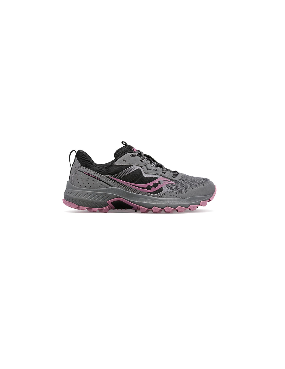 Zapatilla Saucony Excursion Tr16 Mujer Trail Charcoal/rose S10744-20